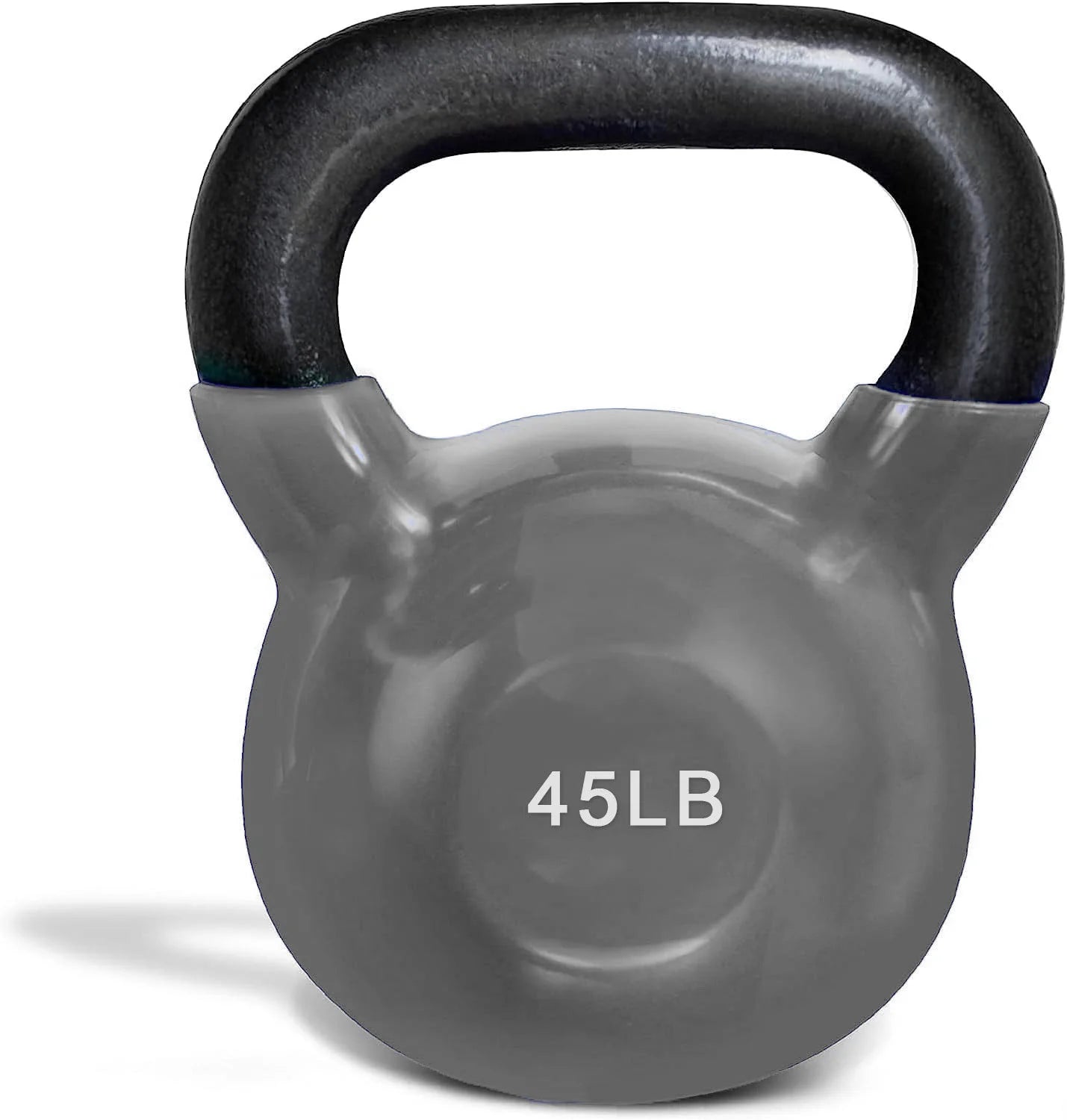 French Fitness Vinyl Kettlebell Set 5-60 lbs (New)