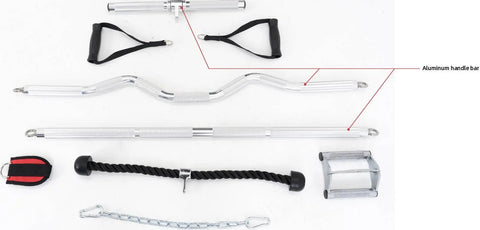 French Fitness Phoenix Dual Cable Cross - Silver (New)