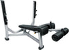 French Fitness FFS Silver Olympic Decline Bench (New)
