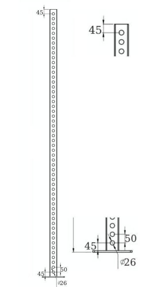 Frame Hole Diameter & Spacing