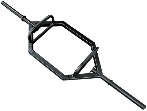 French Fitness 85" XL Trap Bar w/16" Loadable Sleeves - Black (New)