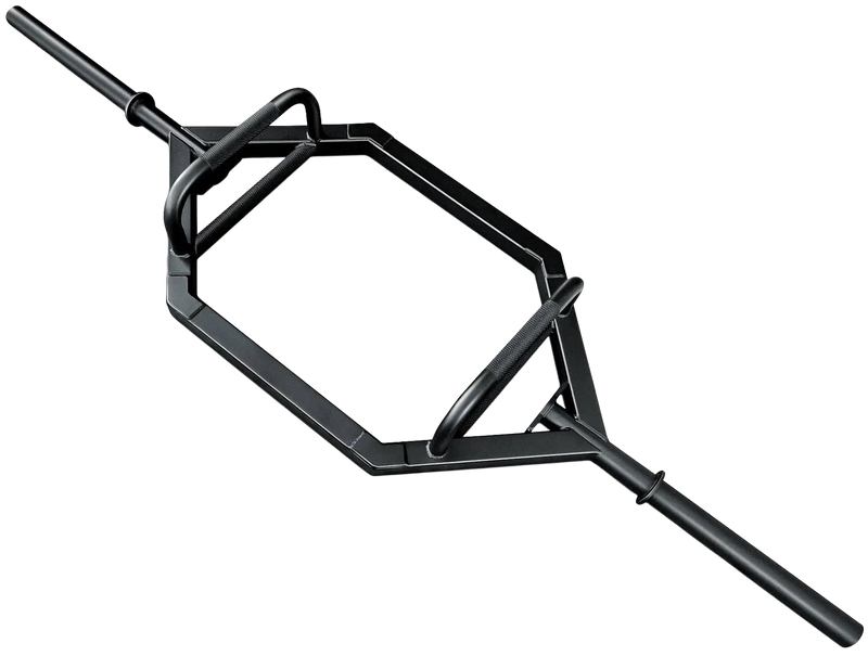 French Fitness 85" XL Trap Bar w/16" Loadable Sleeves - Black (New)