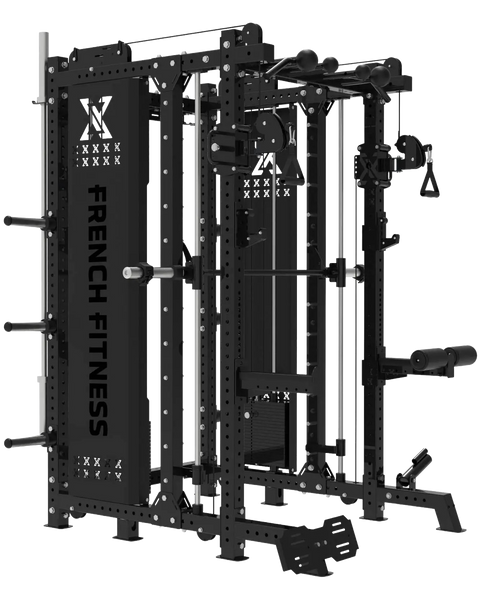 French Fitness FSR100 Commercial Functional Smith Rack System (New)