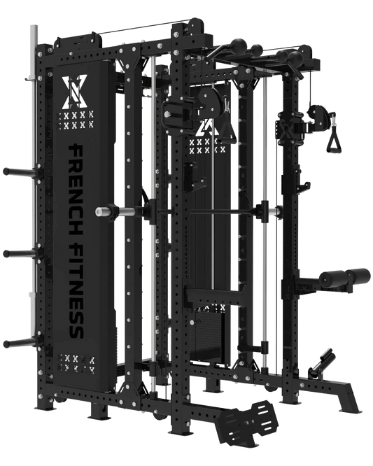 French Fitness FSR100 Commercial Functional Smith Rack System (New)
