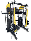 French Fitness FSR90 Functional Trainer Smith & Squat Rack Machine (New)