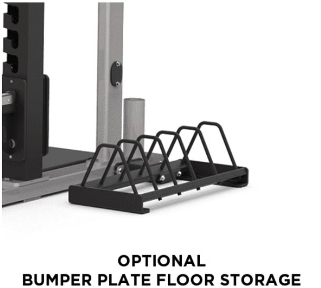 Bumper Plate Floor Storage