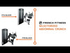 French Fitness FFB Black Selectorized Abdominal Crunch (New)