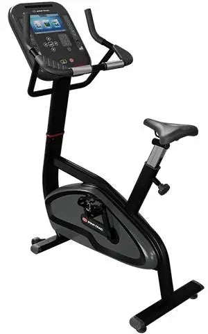 Star Trac 4 Series Upright Bike w/10" LCD - Black (New)