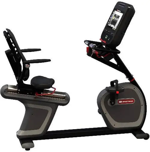 Star Trac 8 Series Recumbent Bike w/16" Embedded Display - Black (New)