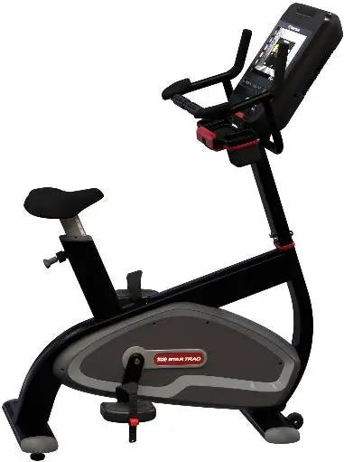 Star Trac 8 Series Upright Bike w/16" Embedded Display - Black (New)