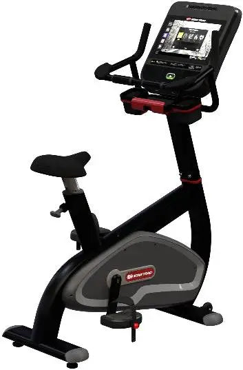 Star Trac 8 Series Upright Bike w/16" Embedded Display - Black (New)