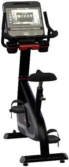 Star Trac 8 Series Upright Bike w/16" Embedded Display - Black (New)