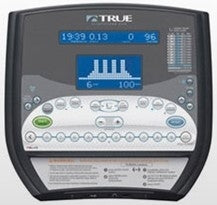 True Fitness CS800 Recumbent Bike w/ 2-Window LCD (Remanufactured)