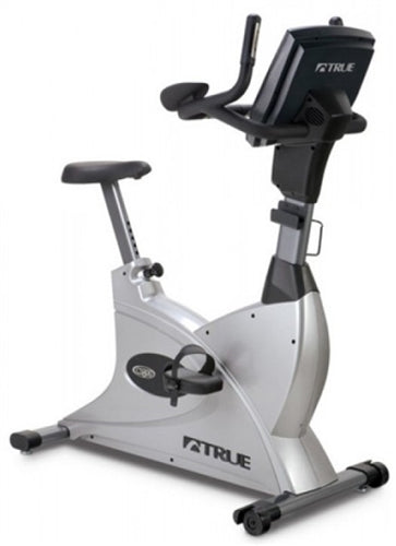 True Fitness CS800 Upright Bike w/ LCD Touch Screen (Remanufactured)