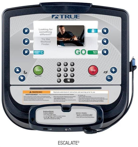 True Fitness CS600 Treadmill w/9" Escalate LCD (Remanufactured)