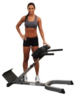 Used Technogym Pure Strength 45 Degree Hyperextension Bench