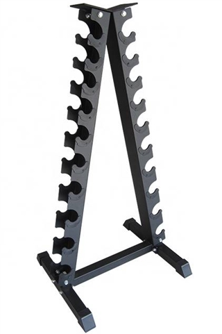 10 pair dumbbell outlet rack