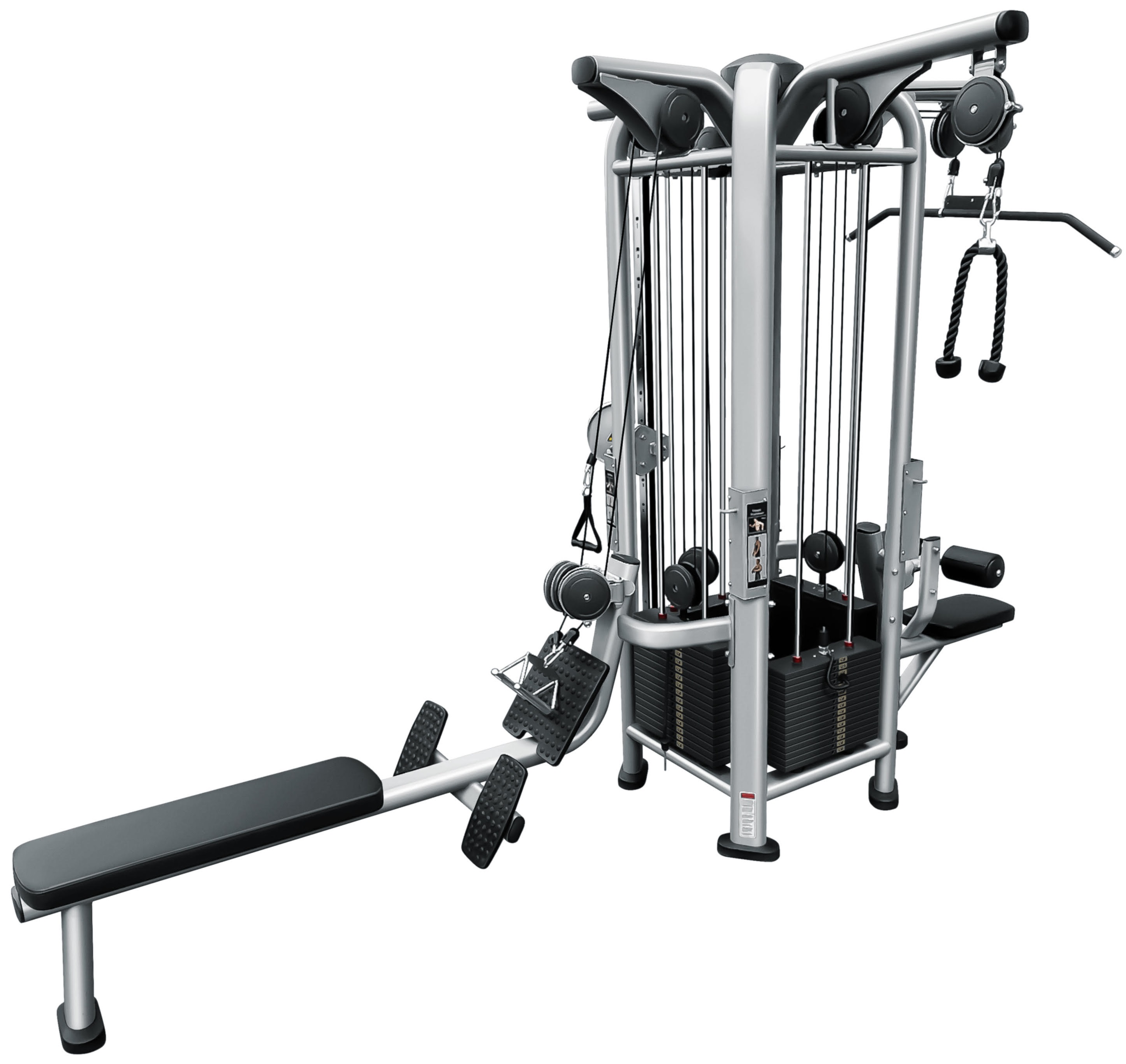 MULTI GYM 4 STATION JX930 158LBS (72KG) STACK WEIGHTS JX FITNESS   